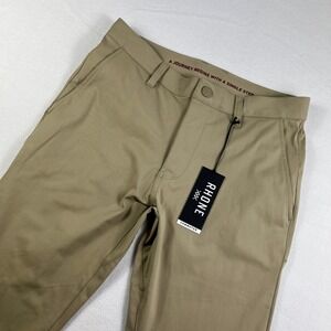 Rhone Commuter Pant Skinny Khaki Mens 28x32 Flex Knit Performance Travel